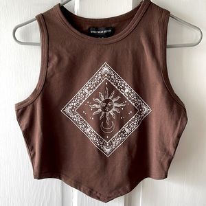 Sun crop top